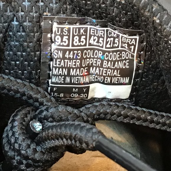 Skechers Mariners Pilot Utility Men's Black Leather High Top Tactical Boots 9.5 - Picture 8 of 8